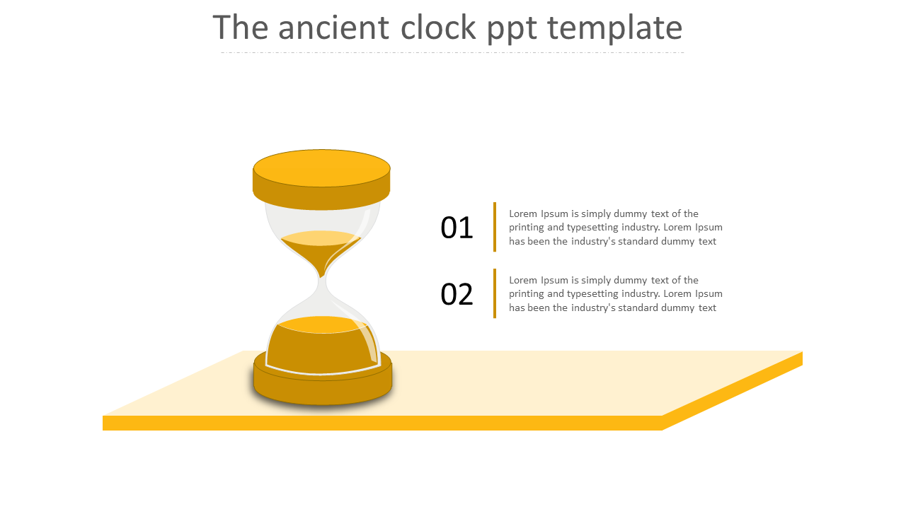 Best Clock PowerPoint Template for Time Management