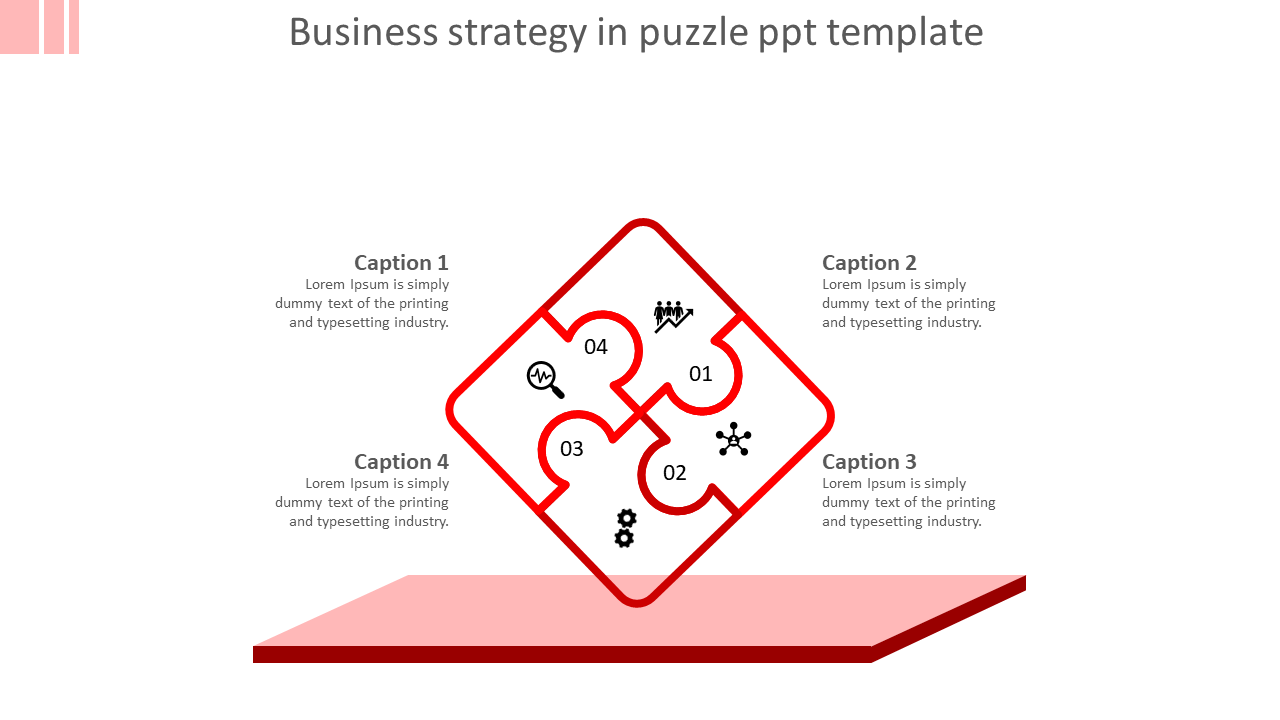 Customizable Puzzle PPT Template and Google Slides Themes