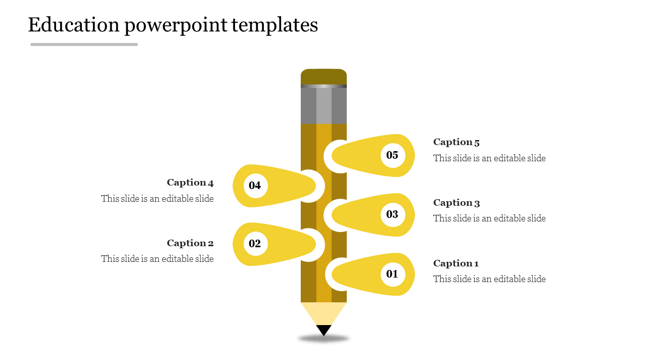 Use Education PowerPoint Templates Presentation Slide