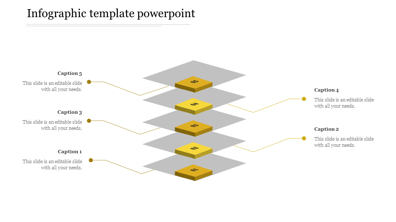 Stunning Infographic Template PowerPoint Presentation Slide