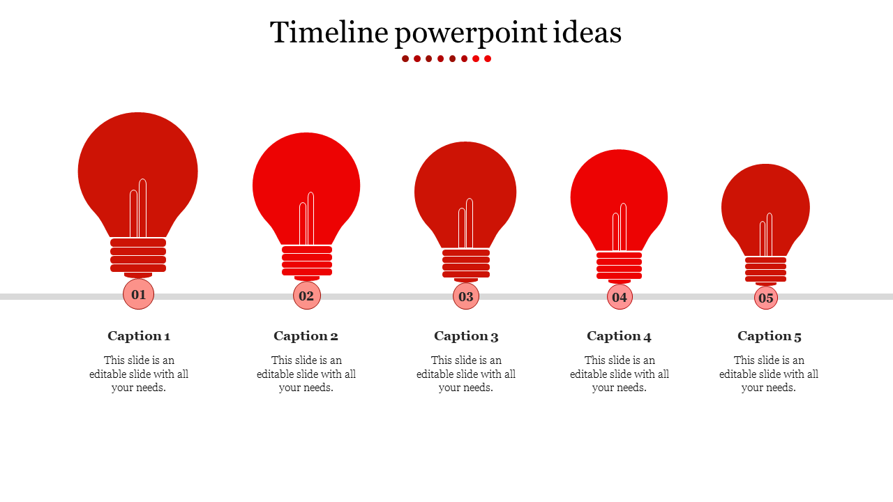 Innovative Timeline PowerPoint Templates Ideas for Projects