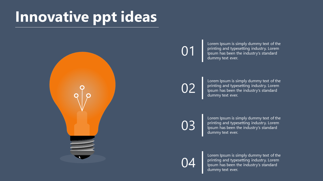 Unique Innovative PPT Ideas for Dynamic Slideshows