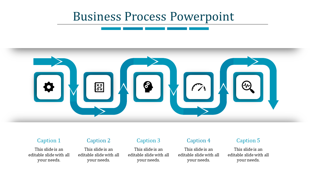 Business Process PowerPoint Template for Process Improvement