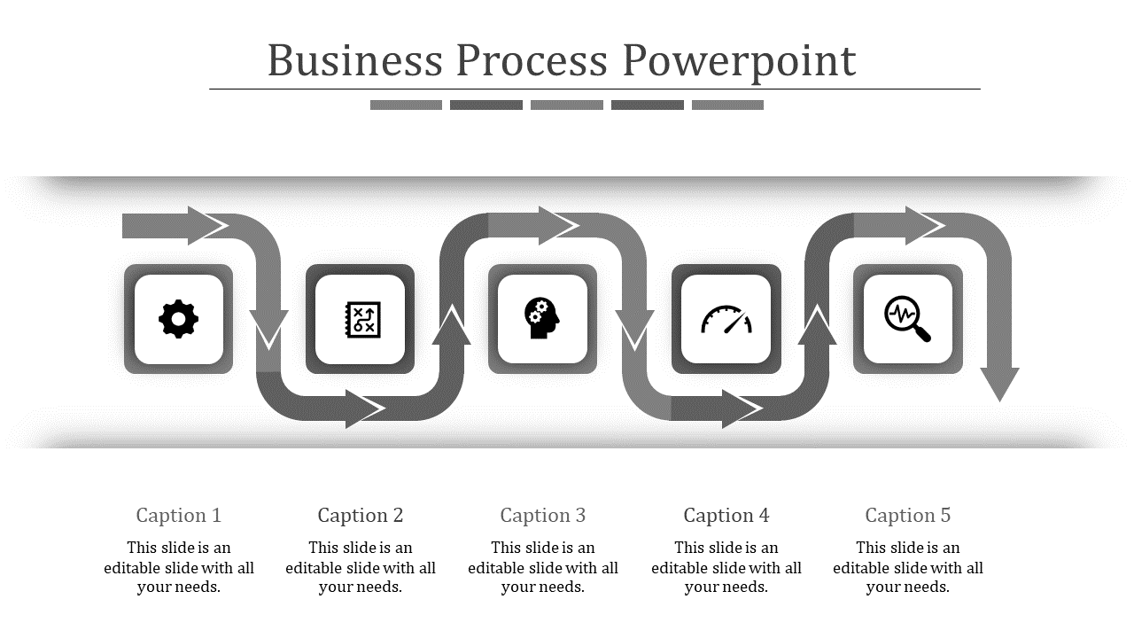 Business Process PPT Template for Operational Efficiency