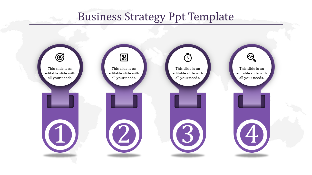 Strategic Business Strategy PPT Templates for Success