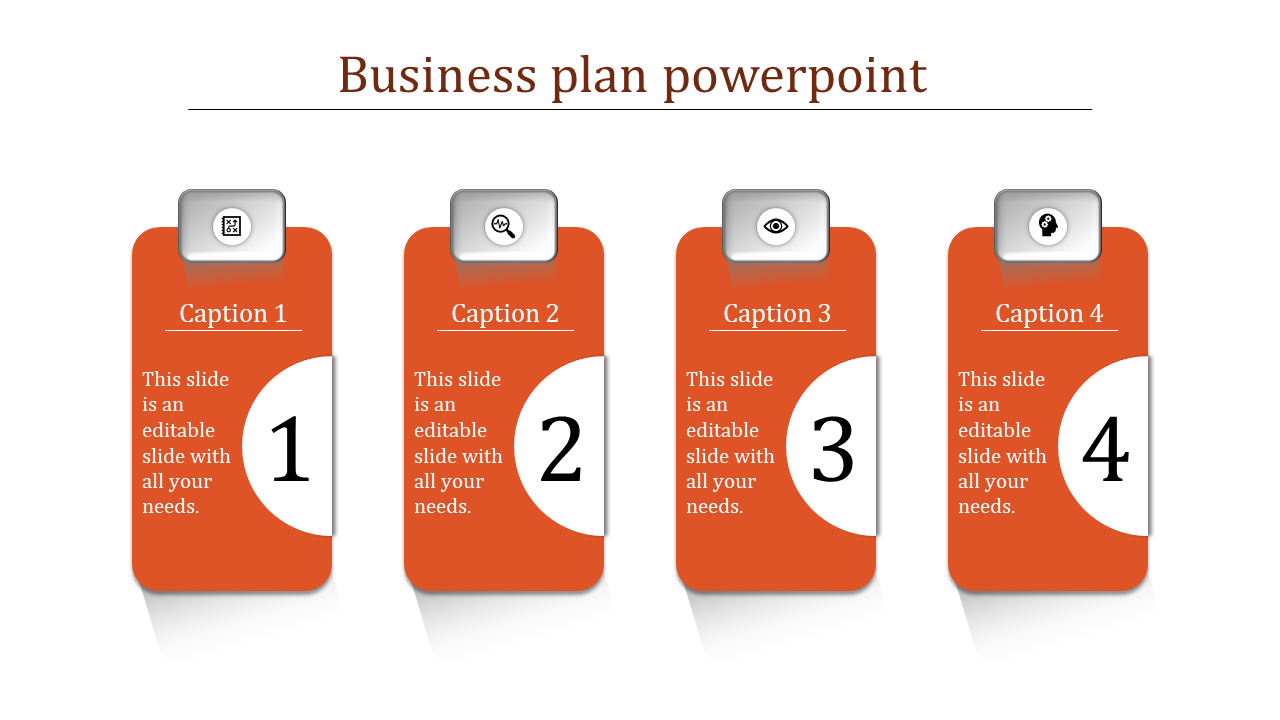 Business Plan PowerPoint Template for Startup Strategies