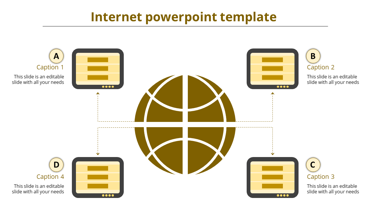 Amazing Internet PowerPoint Template and Google Slides Themes