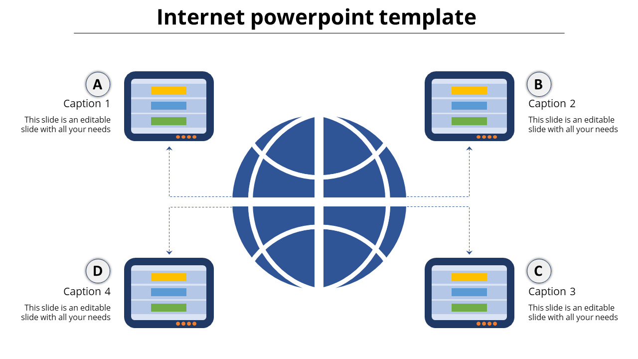 Download our 100% Editable Internet PowerPoint Template