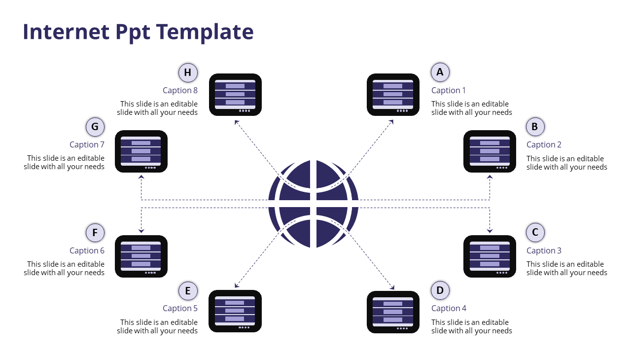 Primary Internet PPT And Google Slides Template