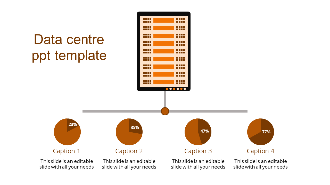 Effective Data Center PPT Template and Google Slides Themes