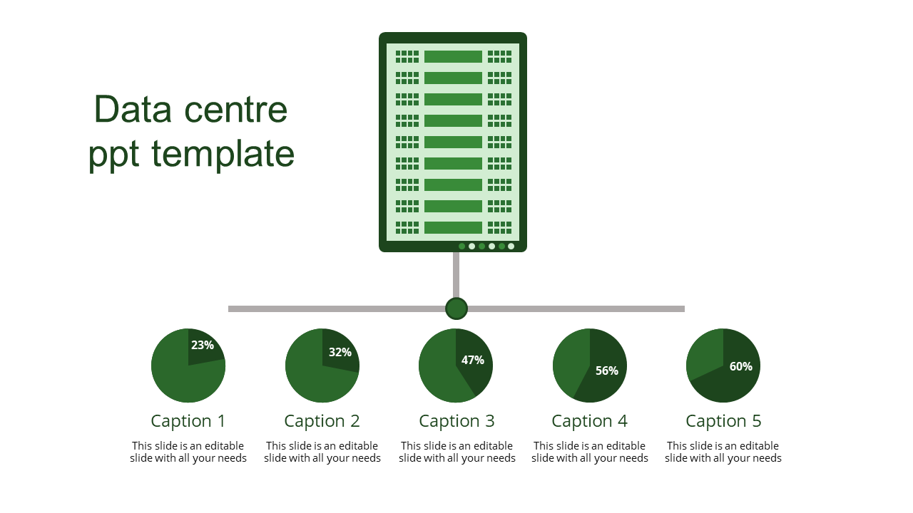 Ready To Use! Data Center PPT Template 