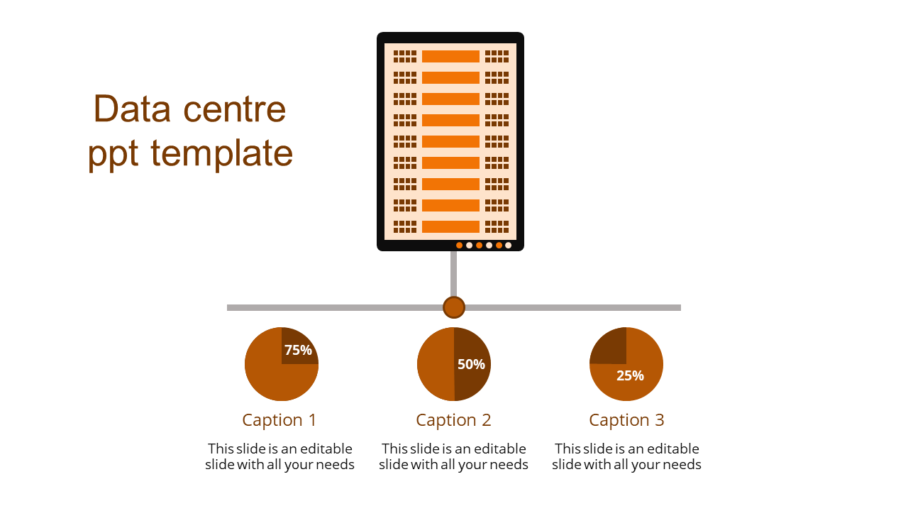 Data Center PowerPoint Template and Google Slides