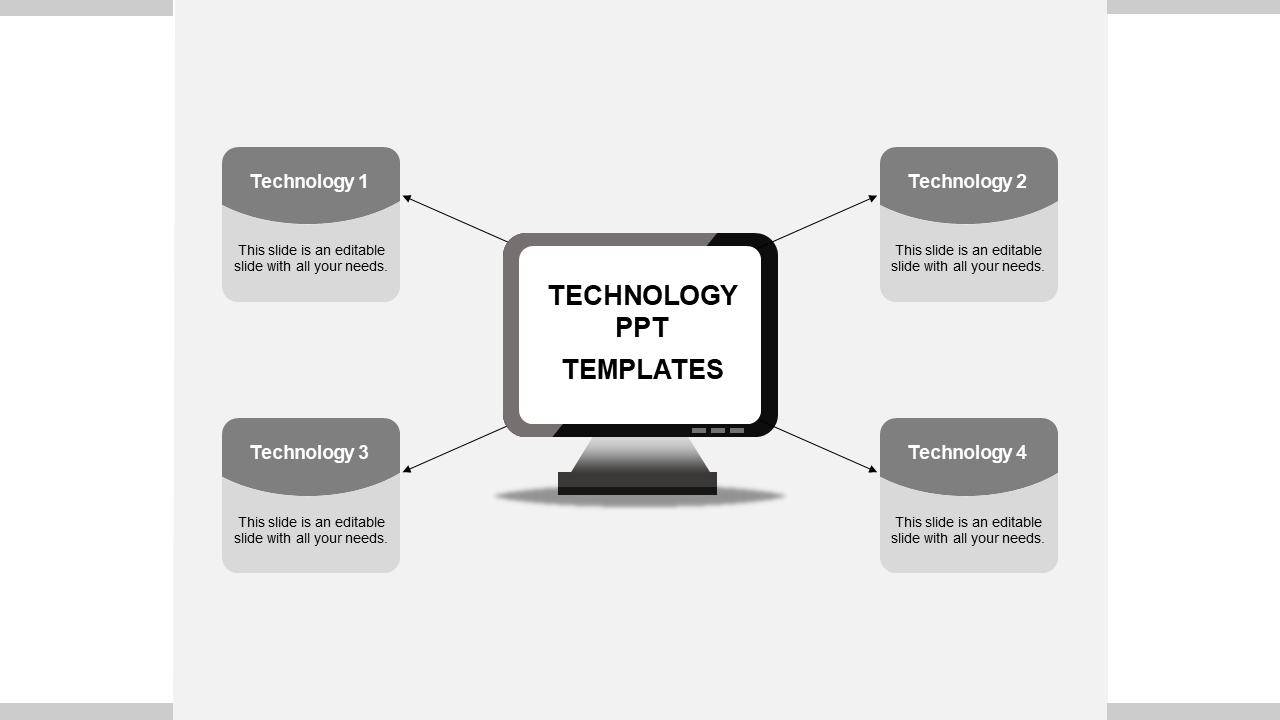 Simple Technology PowerPoint Templates and Google Slides