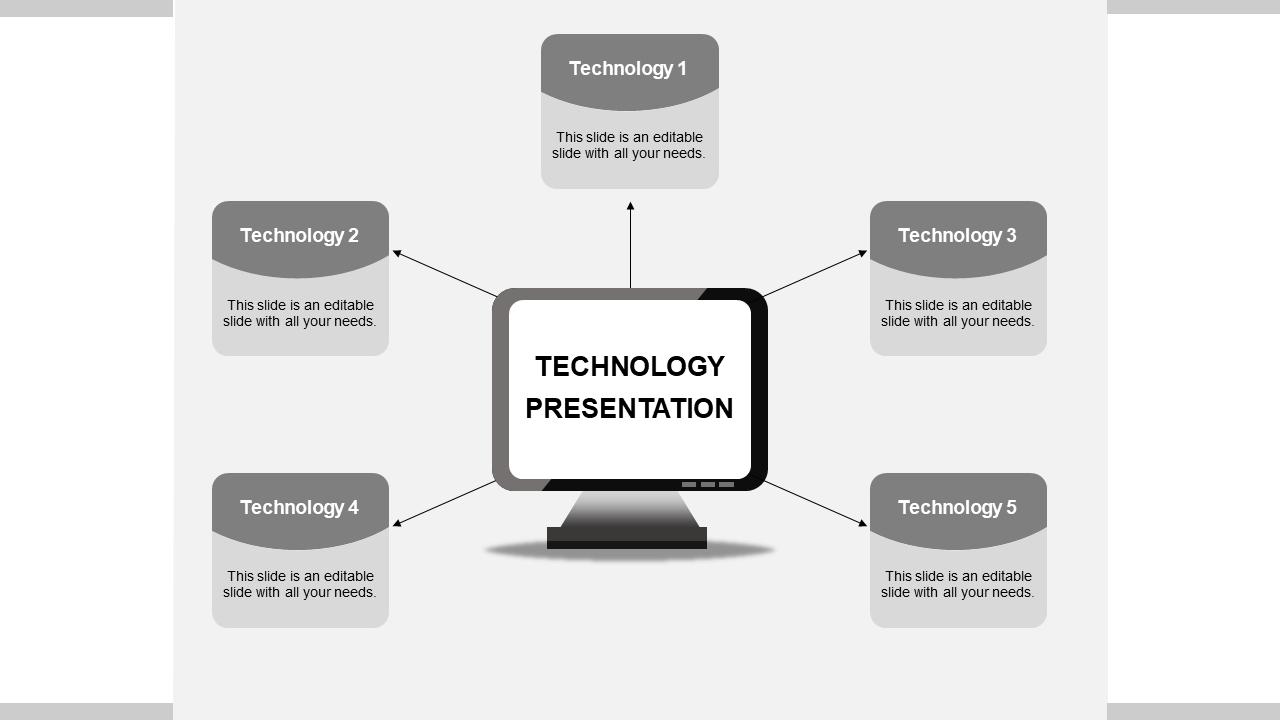 Modern Advanced Technology Slide Templates