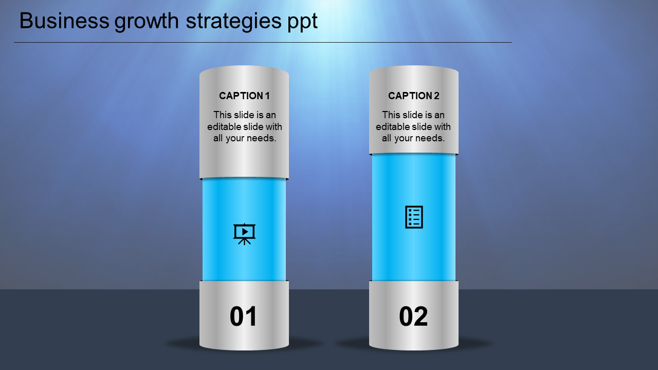 Effective Business Growth PowerPoint for Market Expansion