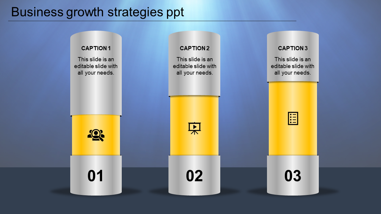 Strategic Business Growth PowerPoint for Expansion Plans