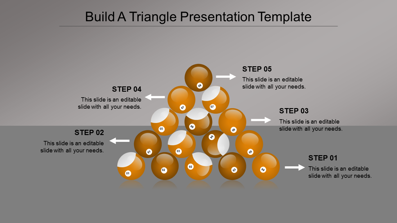 Triangle Presentation Template for PowerPoint and Google Slides