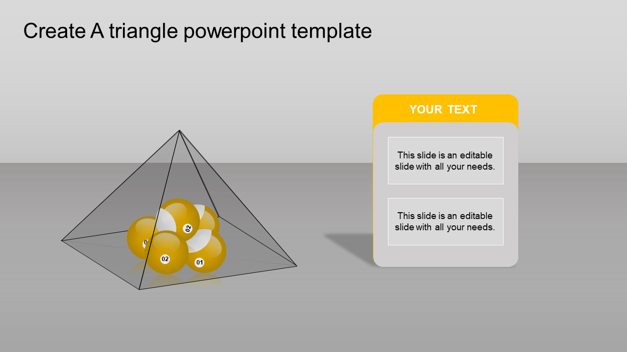 Get Triangle PowerPoint Template and Google Slide Themes