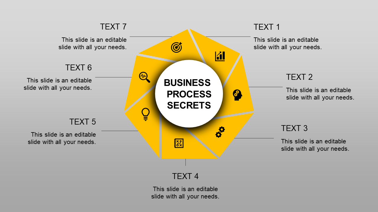 Comprehensive Business Process PowerPoint for Analysis