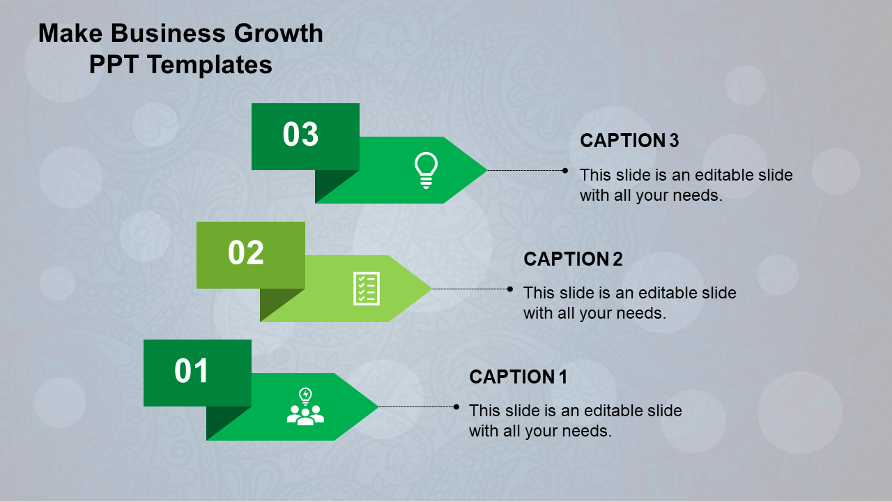 Get The Best Business Growth PPT Presentation Template