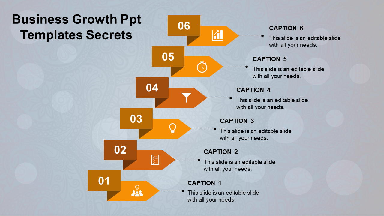 Innovative Business Growth PPT Templates for Success