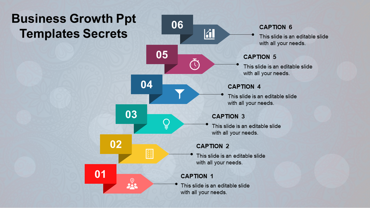 Business Growth PPT Templates For Presentation