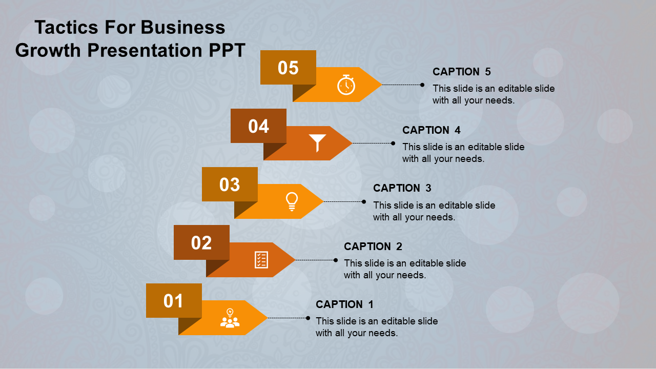 Enrich your Business Growth PPT Templates Presentation