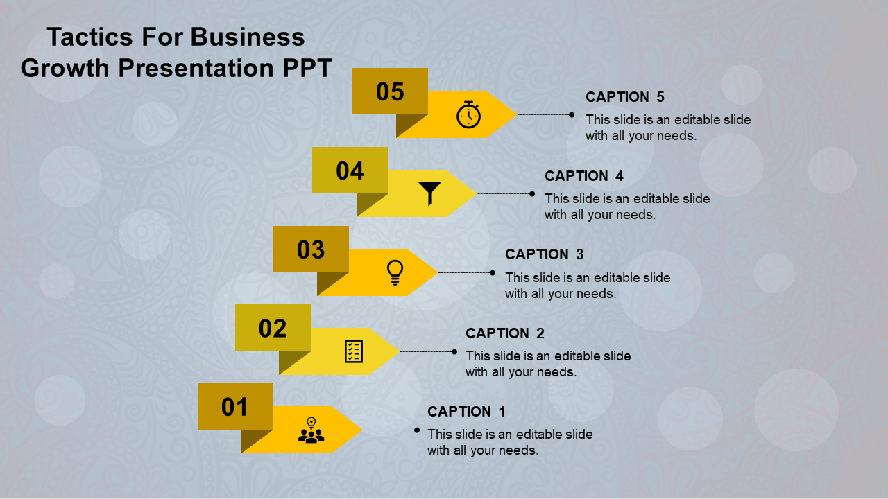 Business Growth PowerPoint Template and Google Slides Themes