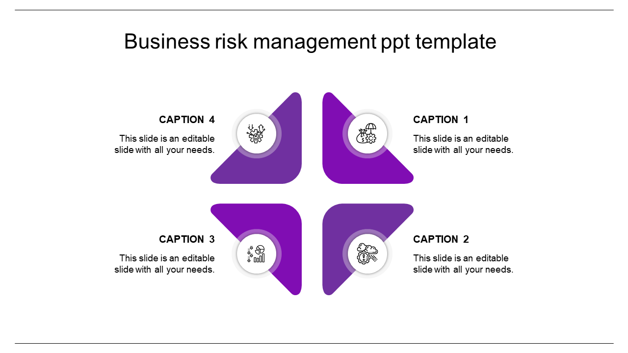 Get Our Predesigned Risk Management PPT Template Slides