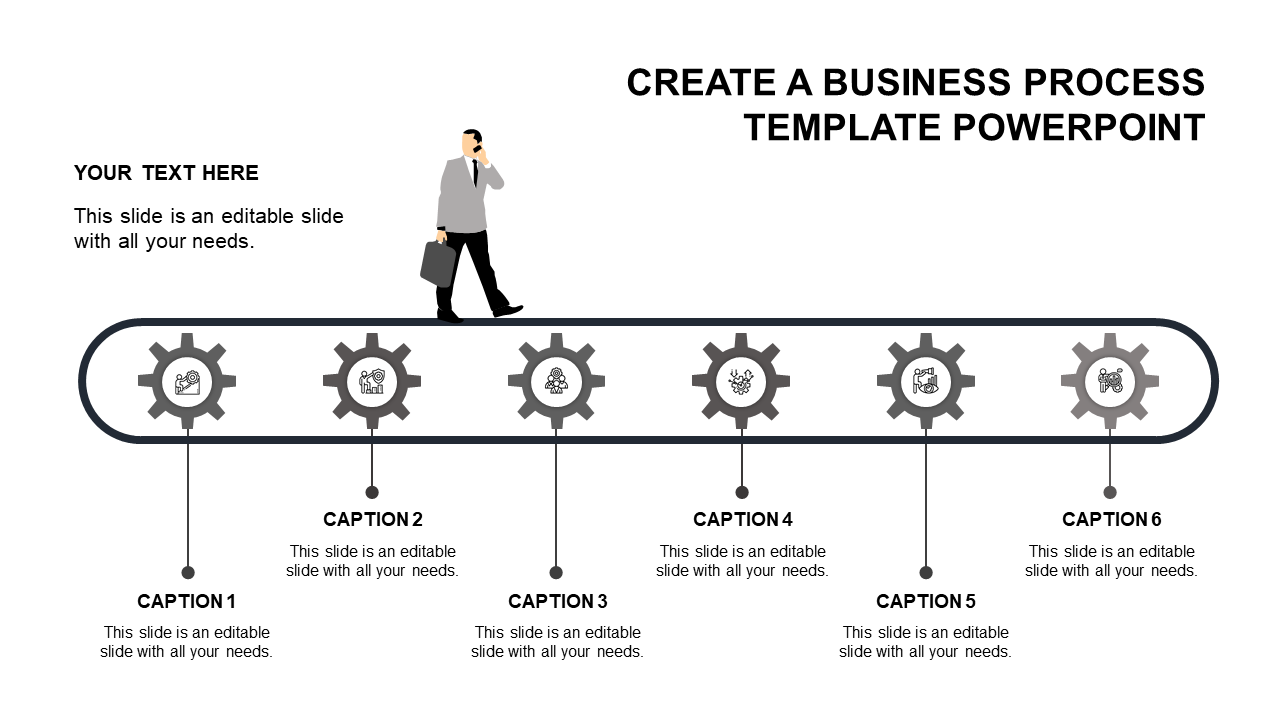 Comprehensive Business Process Template PowerPoint