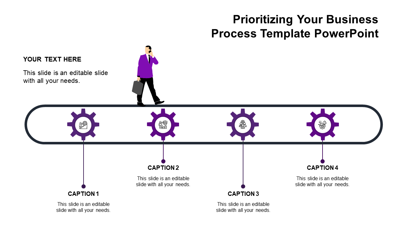 Innovative Business Process PowerPoint Template for Analysis