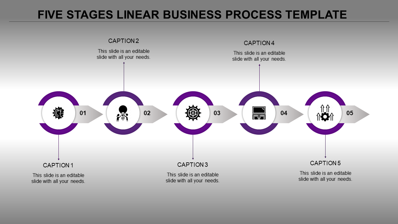 Best Business Process PowerPoint Template And Google Slides