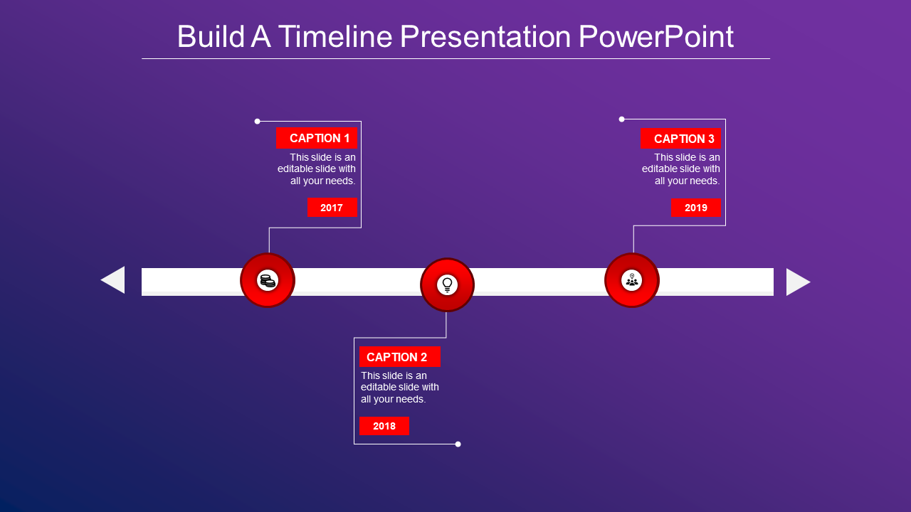 Timeline Presentation Template PPT And Google Slides-3 Node