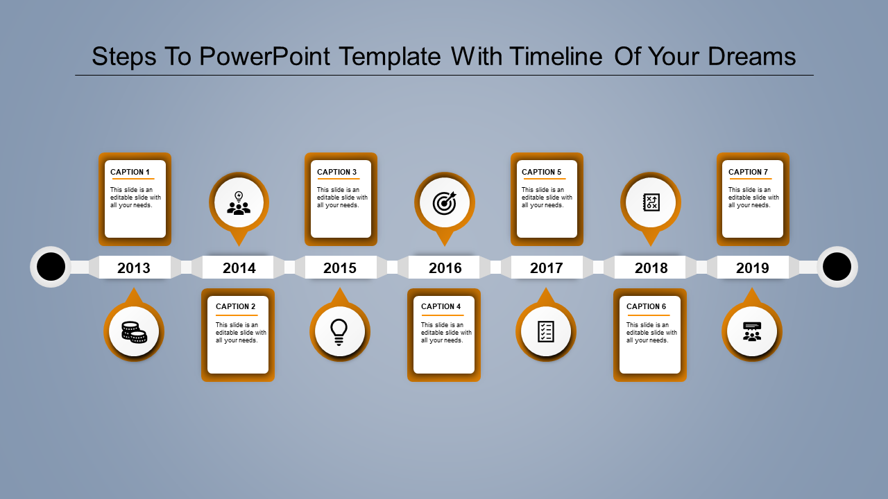 Try Our Timeline PowerPoint Templates And Google Slides Themes