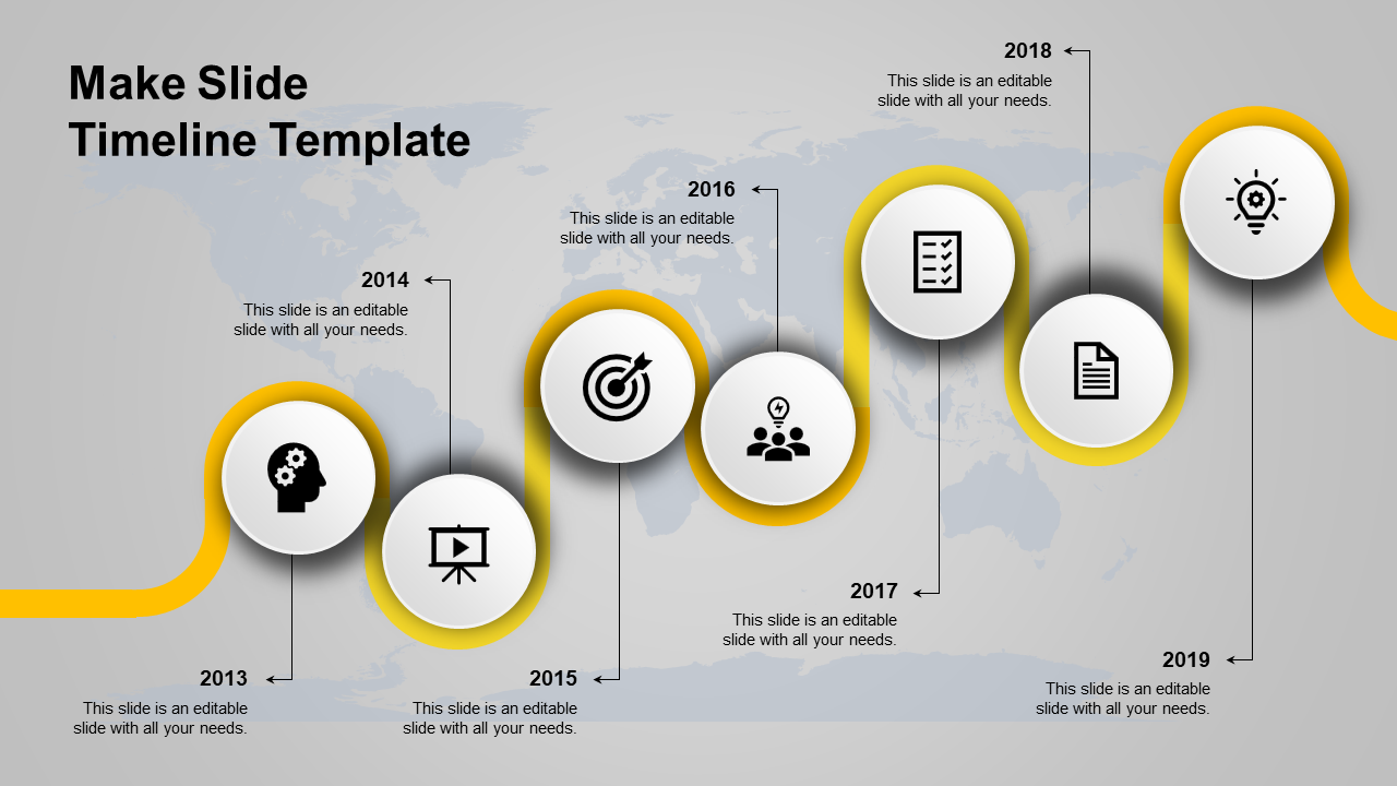 Elegant Timeline Template PPT and Google Slides Themes