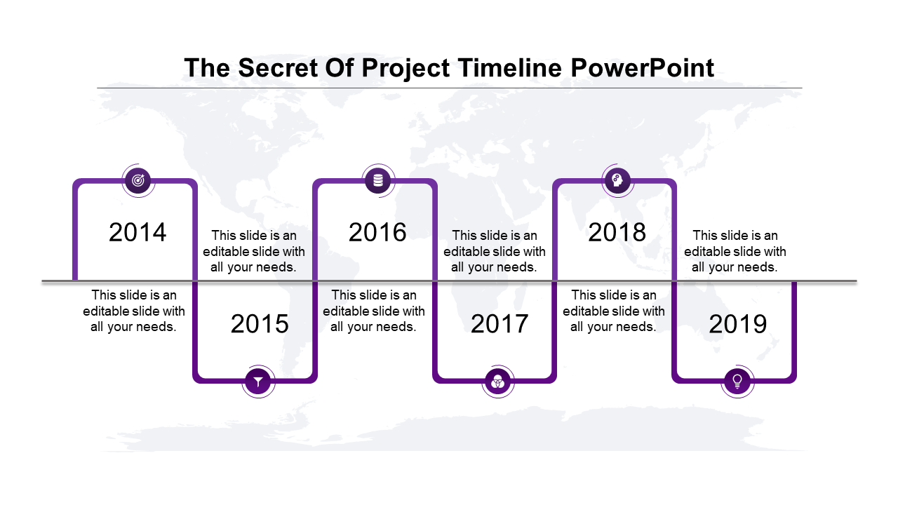 Project Timeline Template PowerPoint for Project Planning