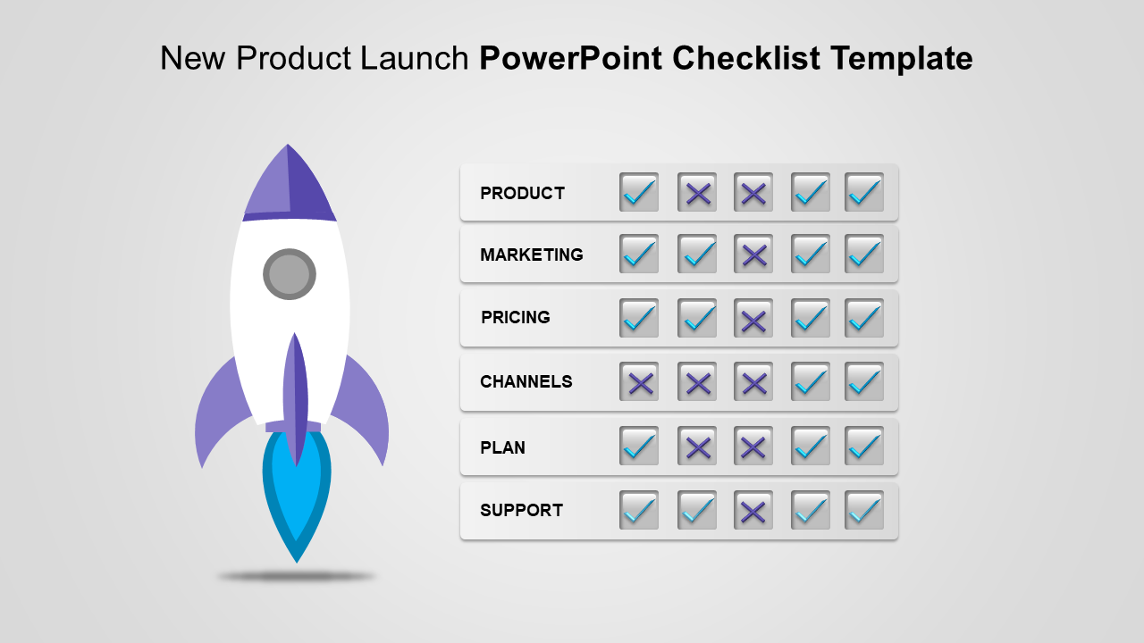 PPT And Google Slides Checklist Template