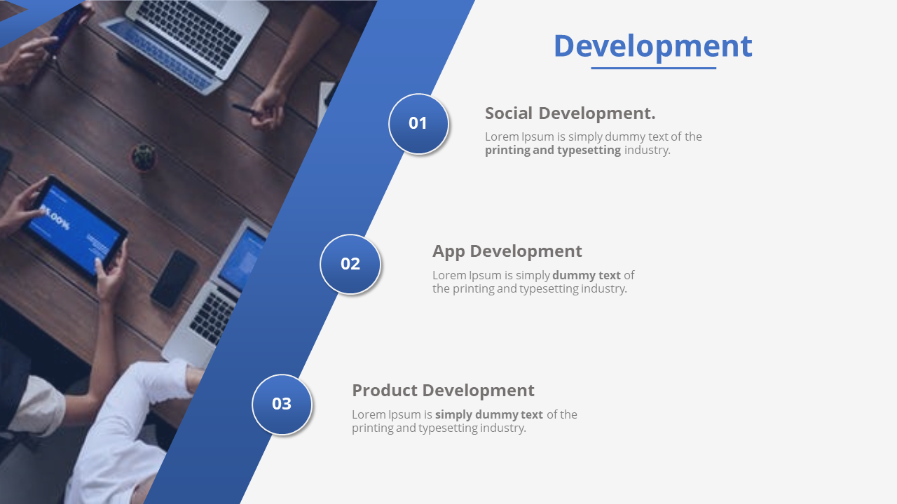 Business Development PowerPoint Template for Growth Insights