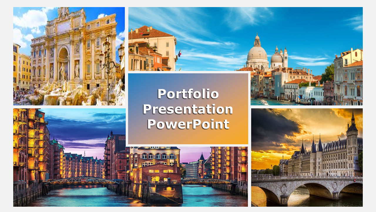 Creative Portfolio Presentation PowerPoint Template