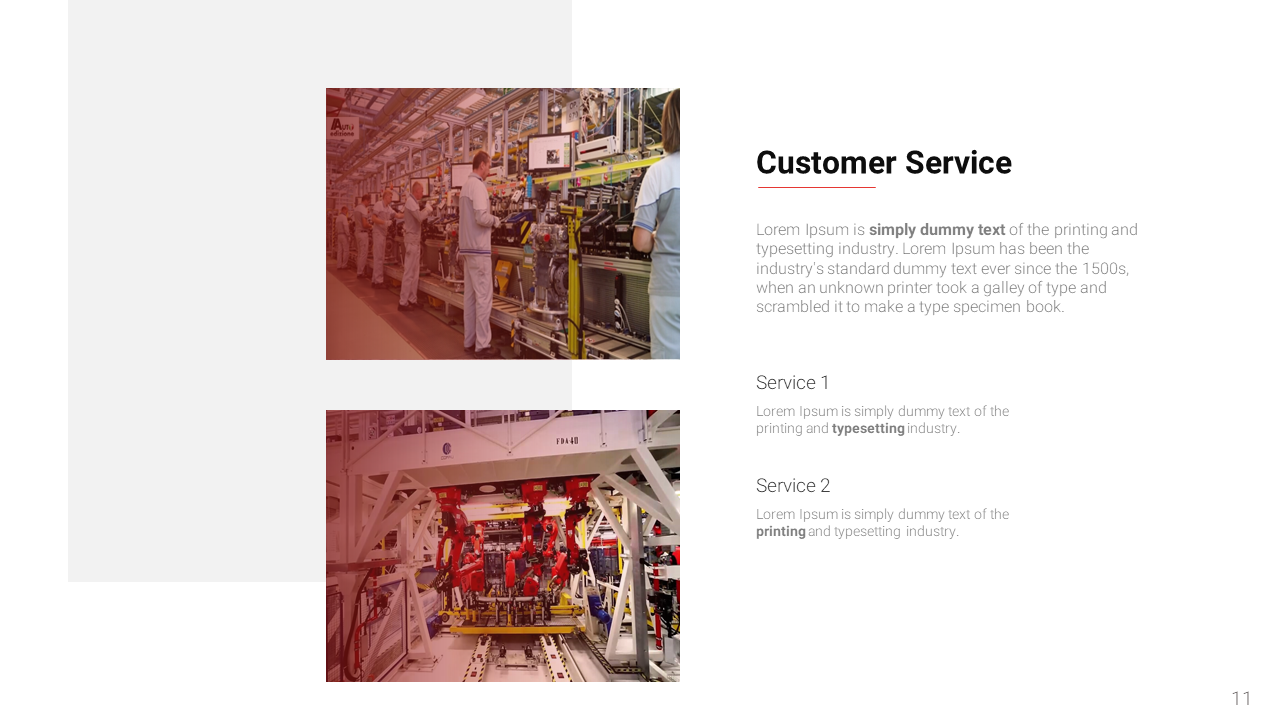 Customer Service PowerPoint Presentation Template