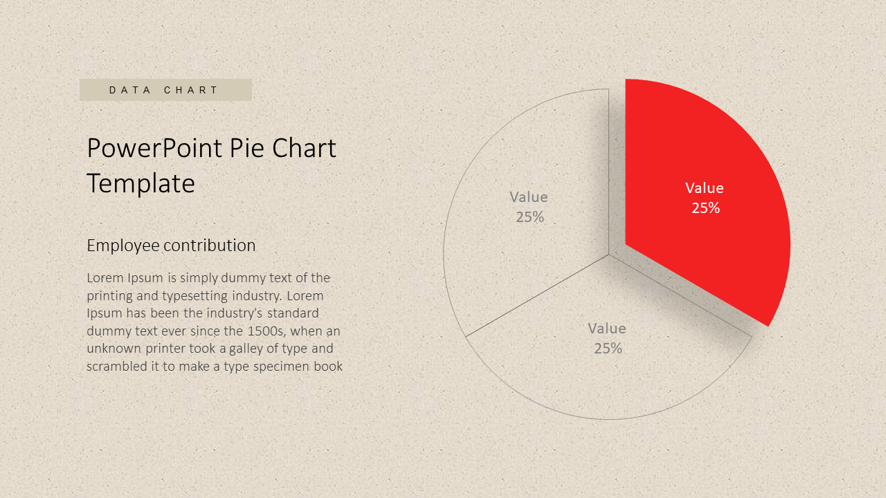 Pie Chart PowerPoint Template and Google Slides Themes