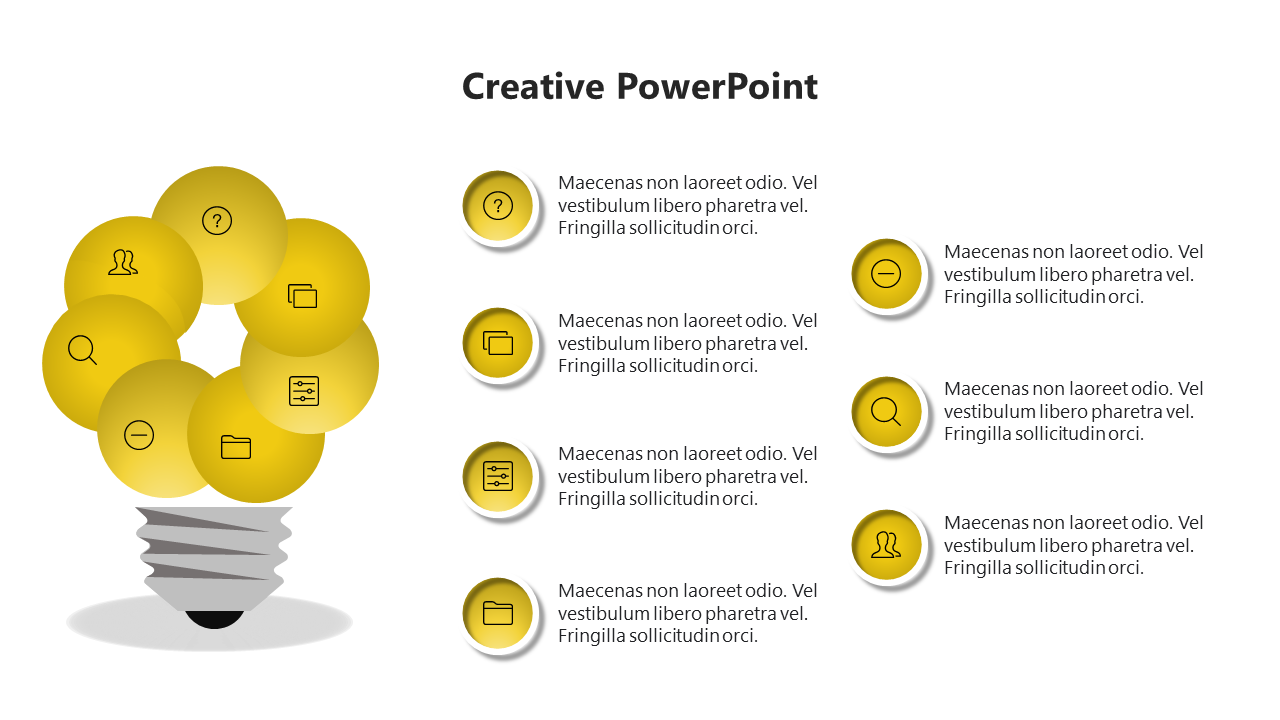 Get Bulb Infographic PowerPoint And Google Slides Template