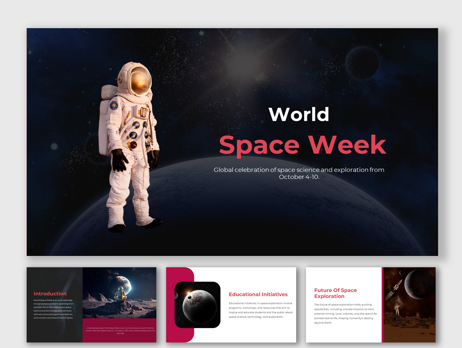space exploration initiative world