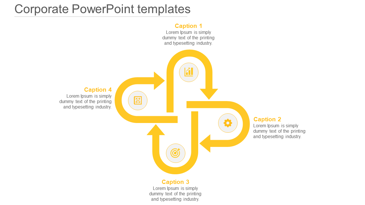 Corporate PowerPoint Templates Presentation