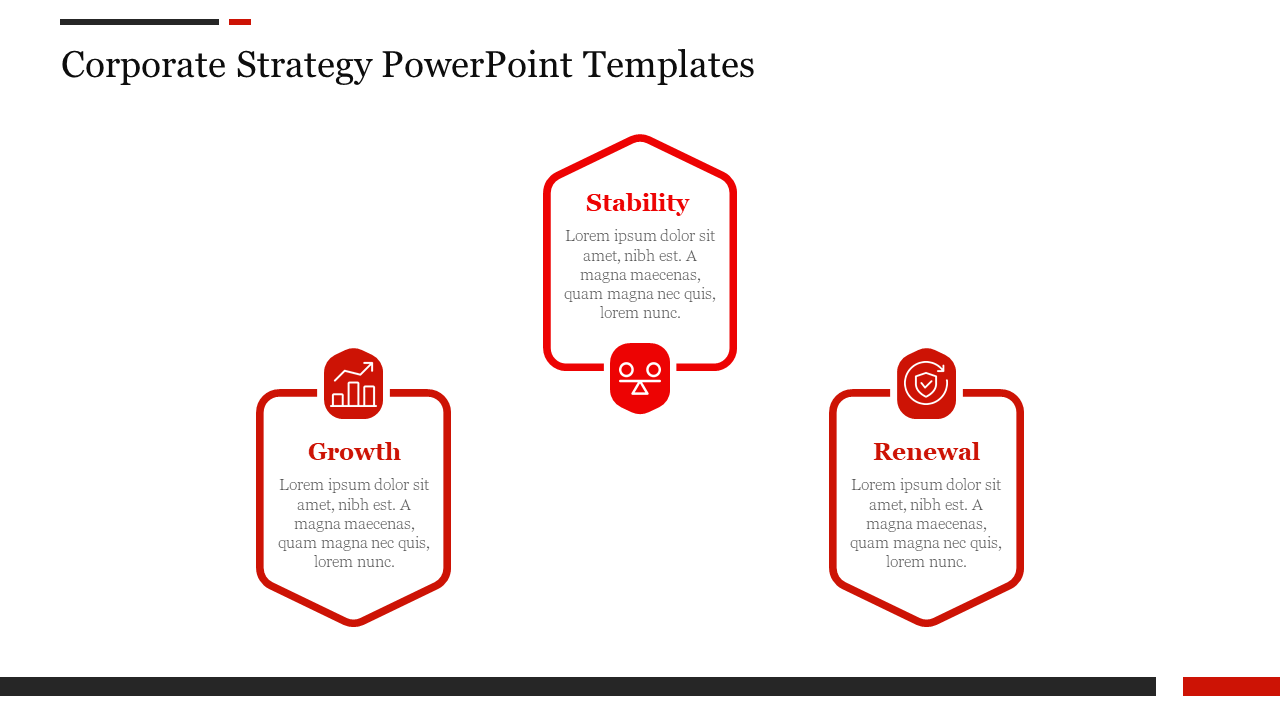 Amazing Corporate Strategy PowerPoint Template for Success