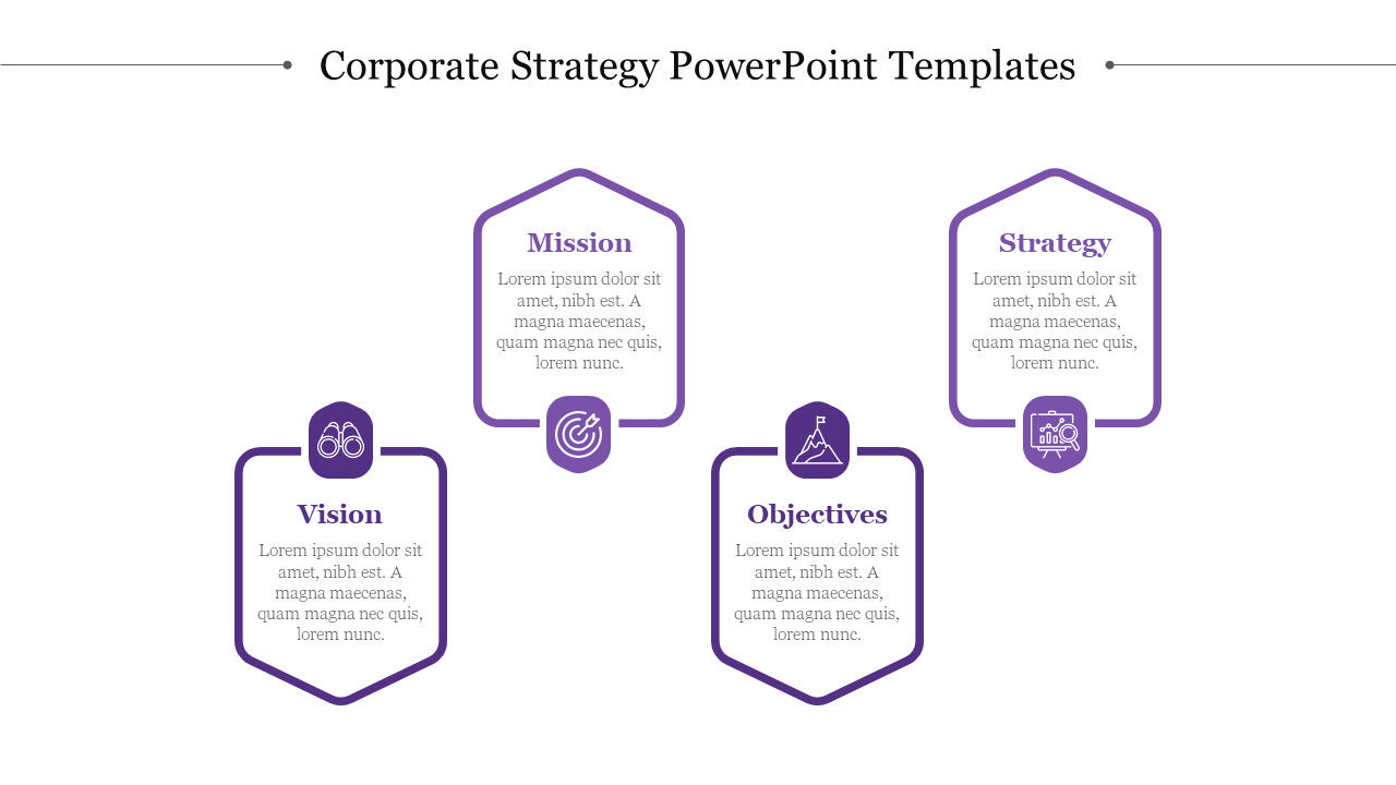 Detailed Corporate Strategy PowerPoint Template for Teams