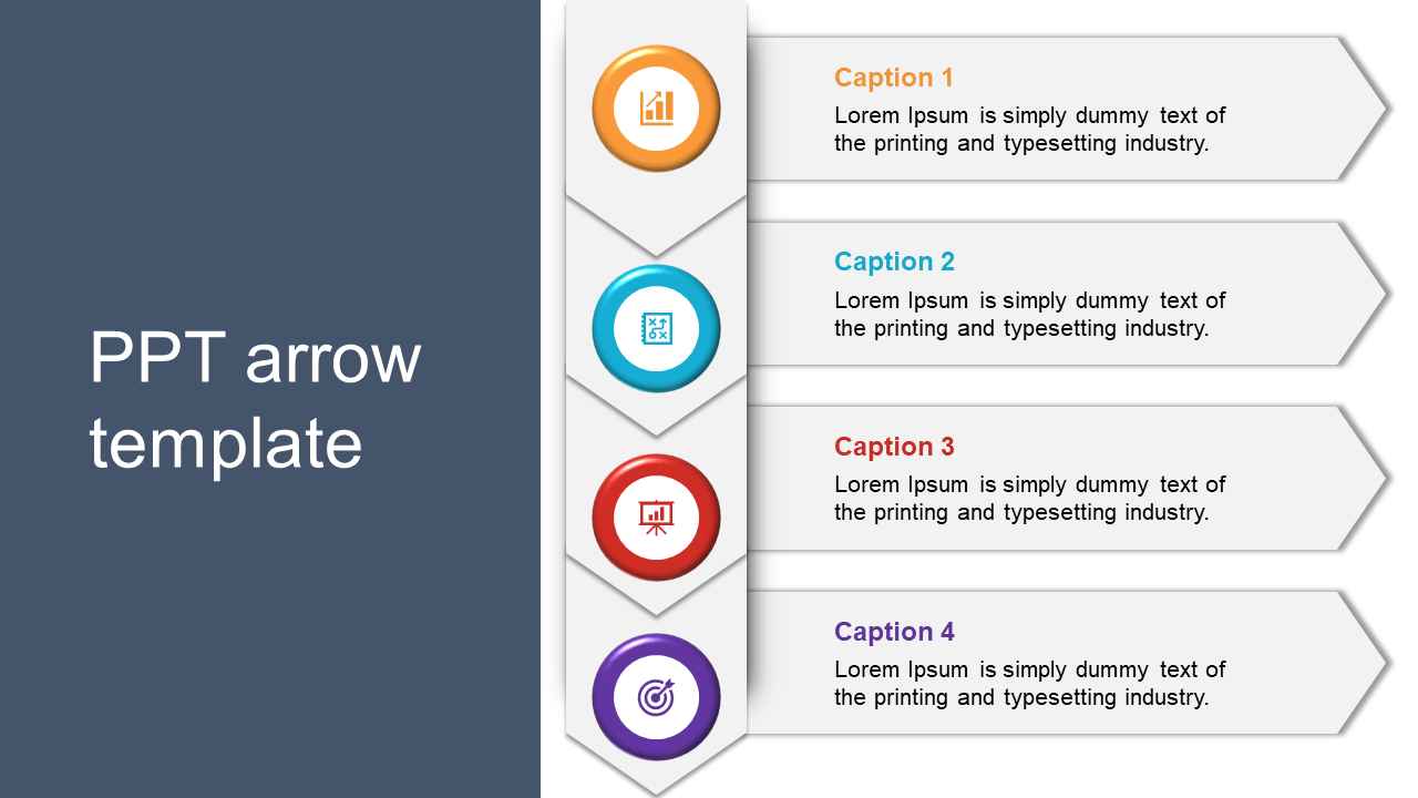 Arrow PPT Template and Google Slides Themes