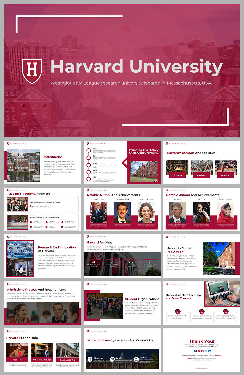 Buy This Harvard University PPT And Google Slides Themes