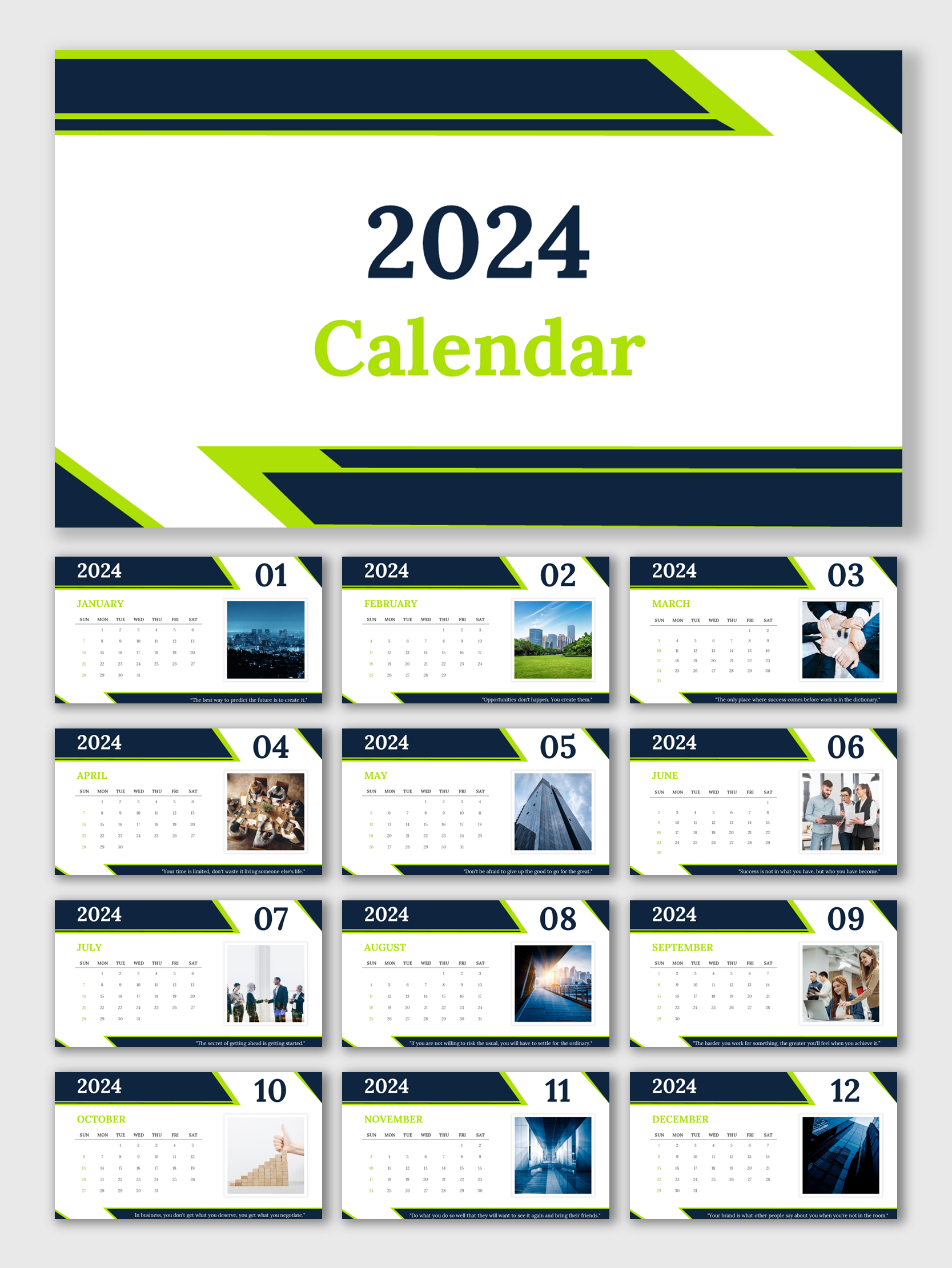 Get This Calendar PowerPoint And Google Slides Themes