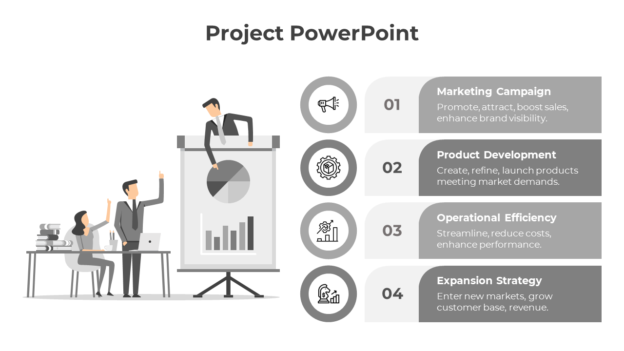 Our Attractive Project PowerPoint And Google Slides Template